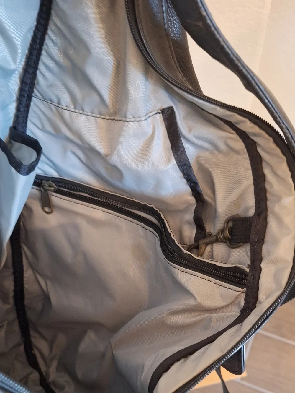 Vintage CP LL Bean x Ameribag Black Leather Healthy Sling Bag